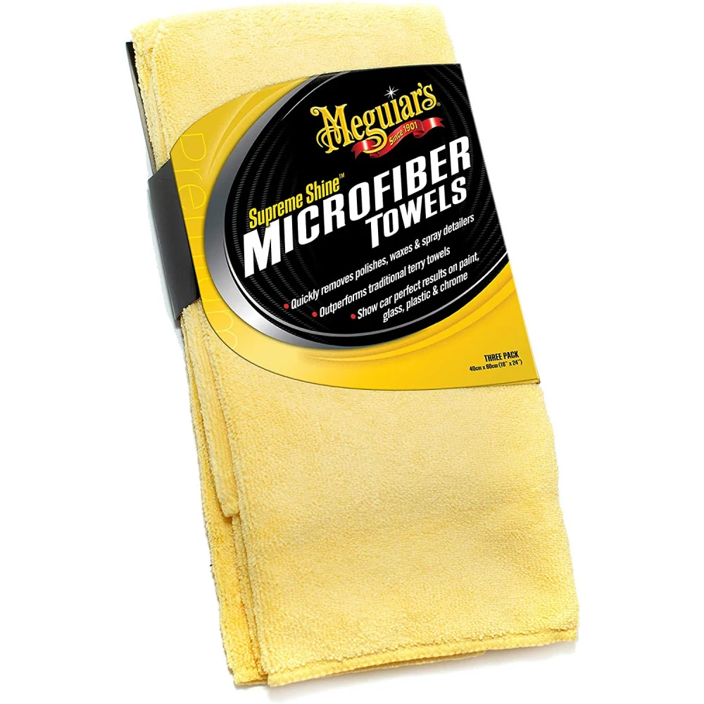 Микрофибърна кърпа Supreme Shine Meguiar's, 3 бр