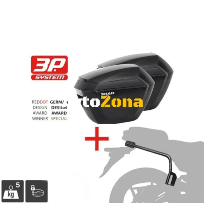 Монтажен комплект 3P System за куфари SHAD W0FG88IF