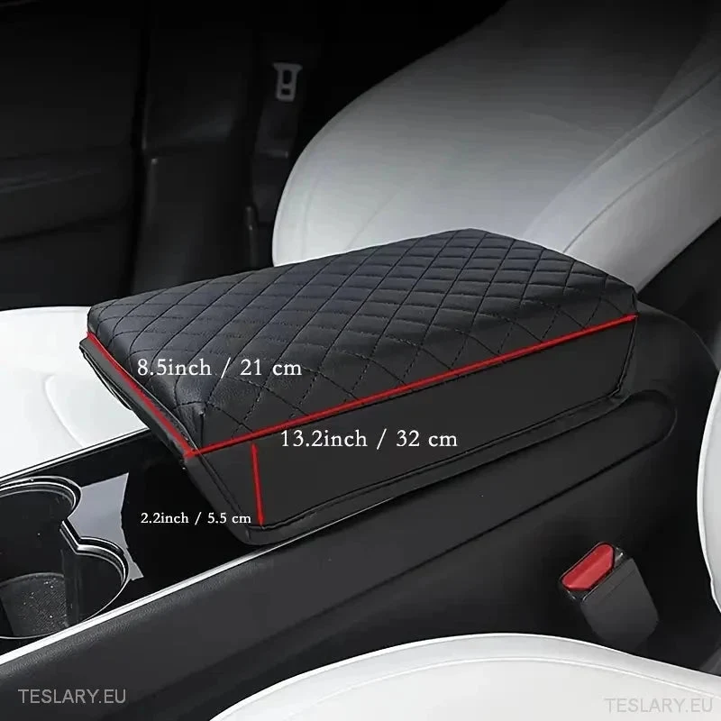 Tesla 3/Y централна конзола PU кожена конзола протектор
