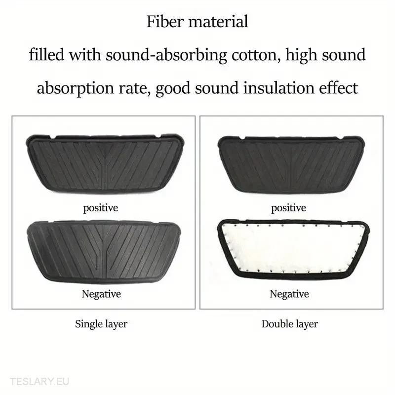 Tesla y Frunk Sound Proofing & Isolation