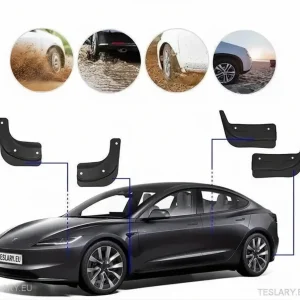 Tesla 3 Highland Anti Splay Fender Liners (кални клапи)