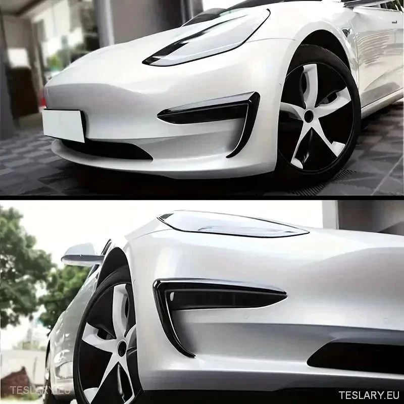 Tesla 3 Log Lights Wind Splitter - гланц черен