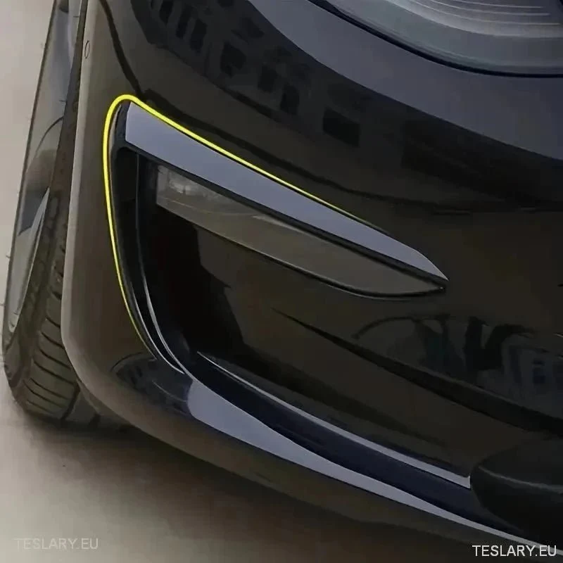Tesla 3 Log Lights Wind Splitter - гланц черен