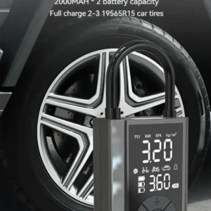 Преносим компресор за гуми с батерия за Tesla Model 3 Y S X - 2000mah