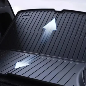 За Tesla Model Y 2021-2024 багажник мат TPE Водоустойчив водоустойчив водоустойчив