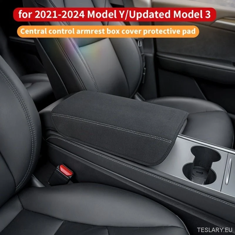 Tesla Model Y/3 Централна конзола за подлакътник Защитен капак на подлакътника, облицовка на вътрешността на автомобила |...