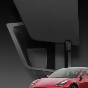 Tesla Model 3 страничен джоб за заден багажника с капак