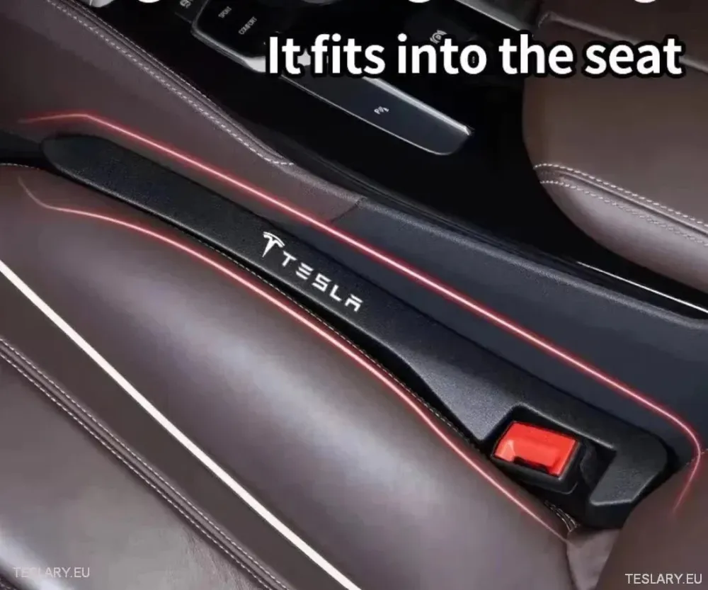 Пълнител за пропаст в седалката за Tesla Model 3, Y&S с лого