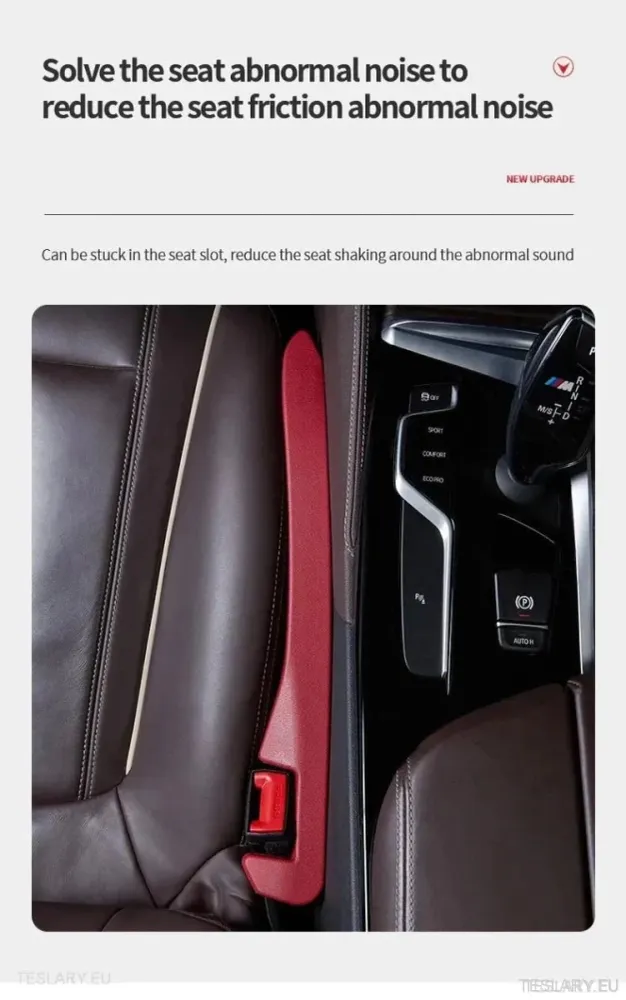 Пълнител за пропаст в седалката за Tesla Model 3, Y&S с лого