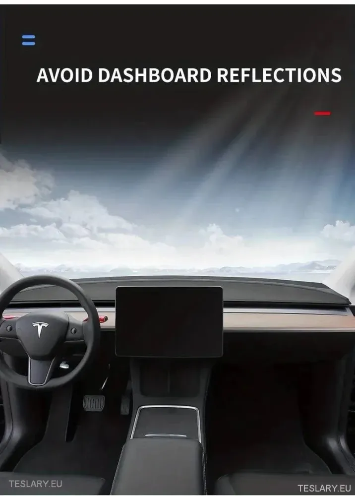 Tesla Model 3/Y Интериорно покритие на тире