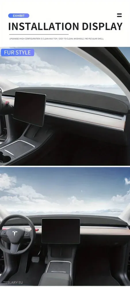 Tesla Model 3/Y Интериорно покритие на тире