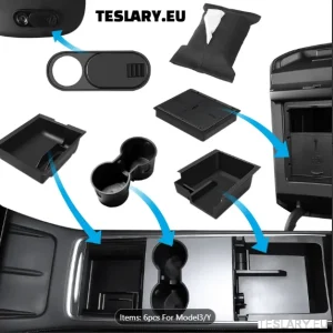 Tesla Model 3/Y аксесоари 6 части Организатор пакет 6-1 комплект