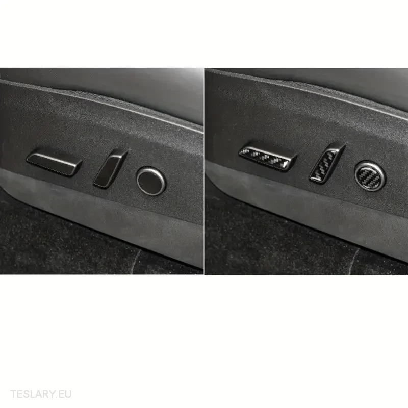 Tesla Model 3/Y Бутон за контрол на седалката Защитни капаци