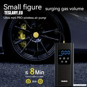 Преносим компресор за гуми с батерия за Tesla Model 3 Y S X - 4500mAh