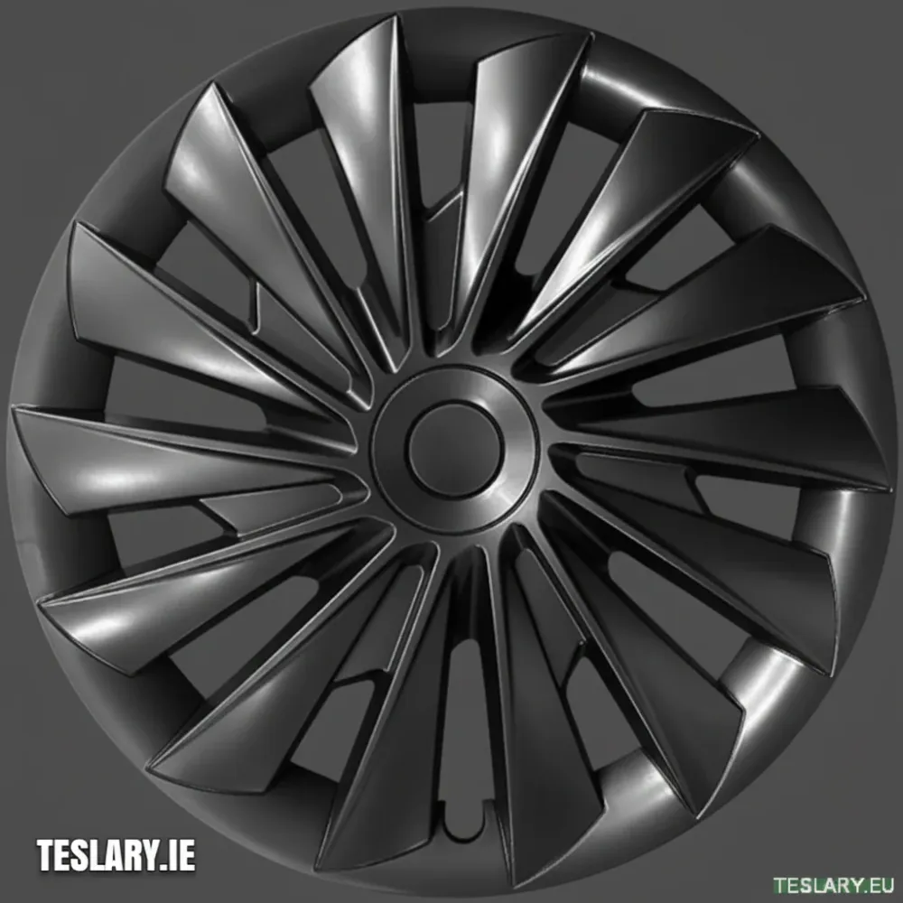 Tesla Model 3+ Хайленд 18" Капаци за джанти Blade Style - матово черно
