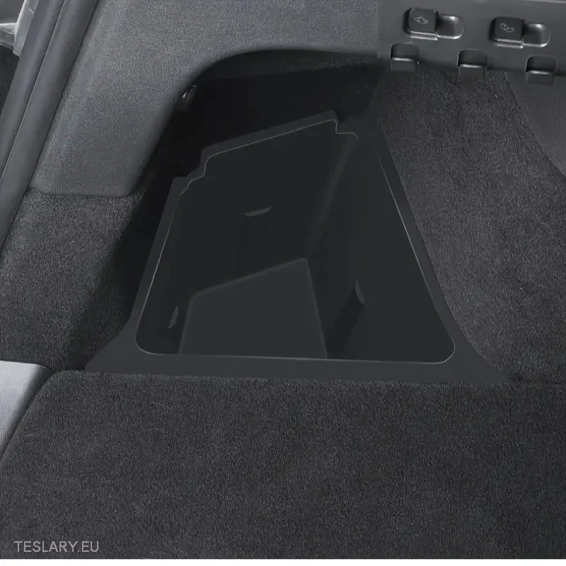 Tesla Model 3 Highland заден багажник Организатор Странични джобове с капаци (2)