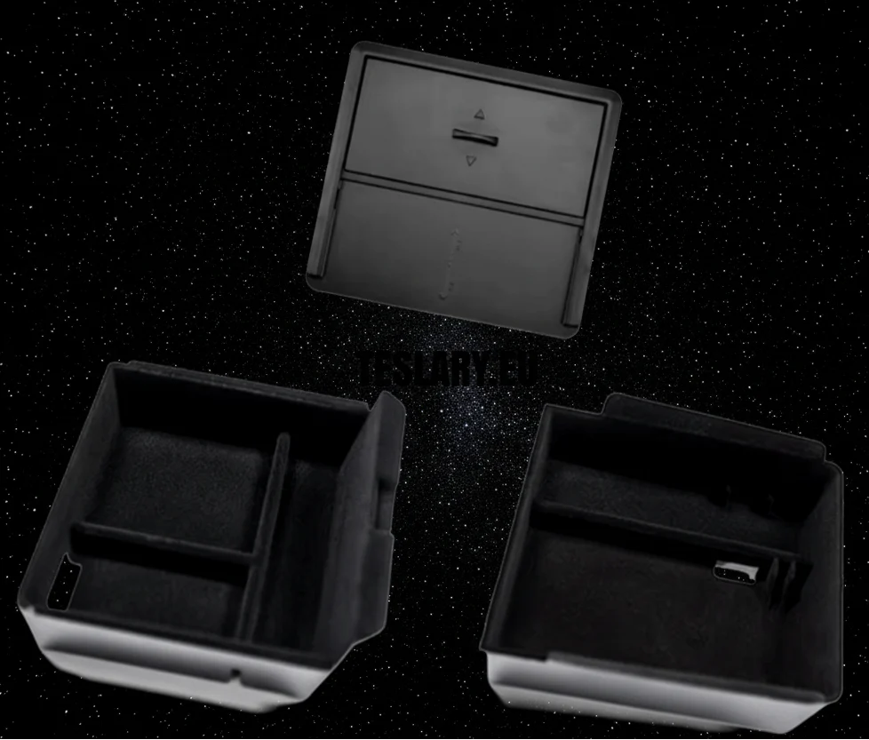 Tesla Model 3+ Highland Accessories 3 Pack Pront & Parw Trays & Скрито съхранение
