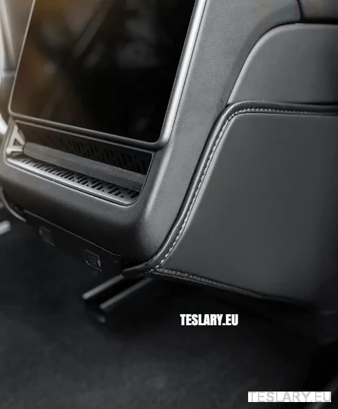 Tesla Model 3+ Highland Pu Pu Ceather Pu Cheat за задна конзола за задна конзола