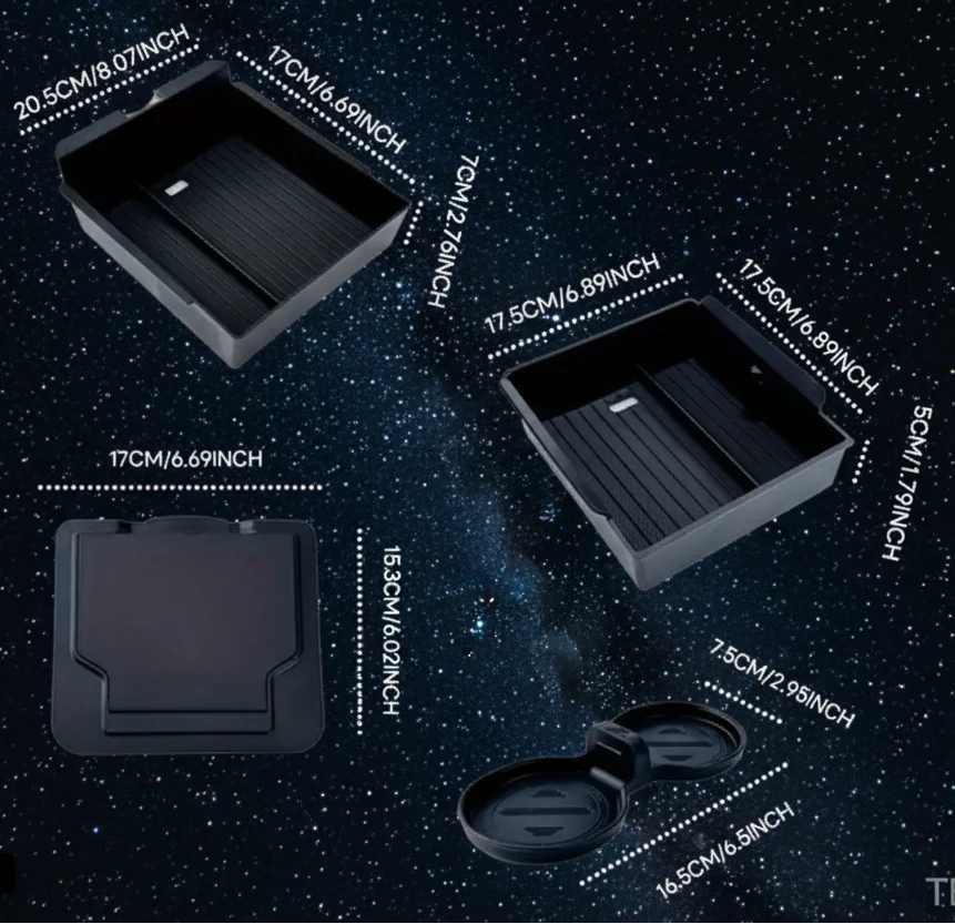 Tesla Model 3+ Highland Model Y Juniper Model 4pcs 4-1 комплект
