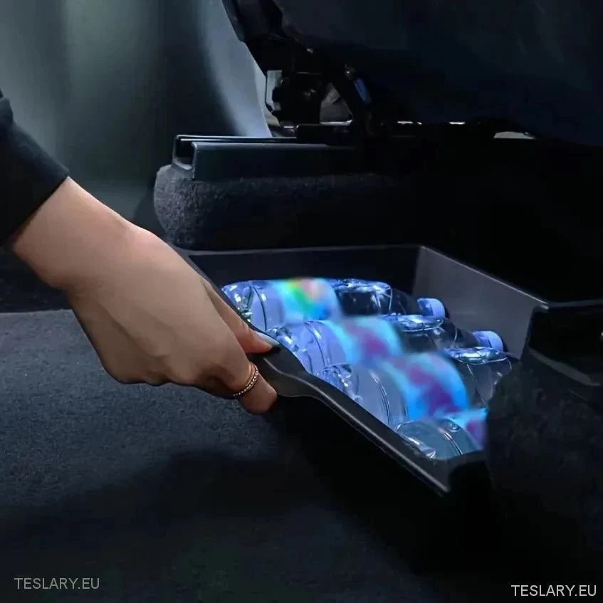 Tesla Model Y Преден и заден TPU седалка Организатори на чекмеджета
