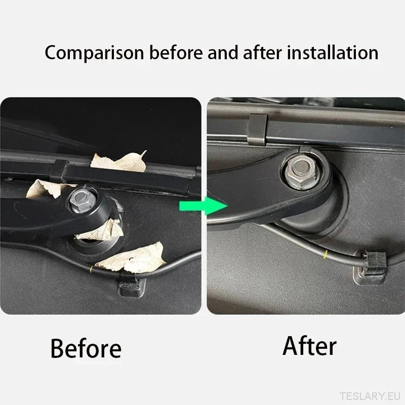 Защитен капак на силиконов за Tesla за Model 3 Y S X Wiper Dust-Dustony защита