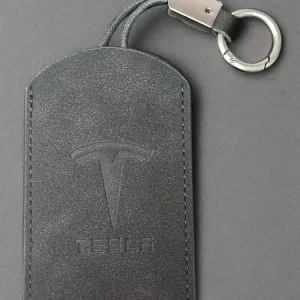 Ултра тънък ключов капак на калъфа за Tesla 3/Y RFID ключова карти с лого