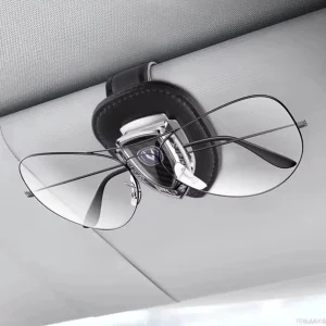 Клип за слънчева козирка за въглеродни влакна за модели на Tesla S/3/X/Y