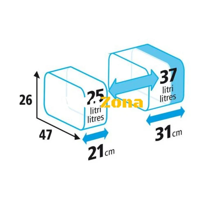 Дисаги за мотор T-Maxter Side XXL 90420