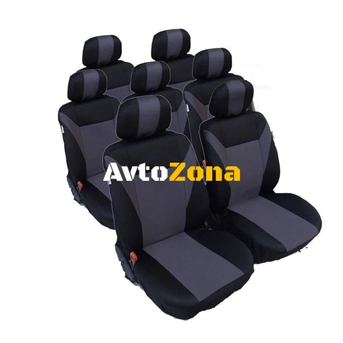 Калъфи/тапицерия за VW Touran, Sharan, Ford Galaxy, Citroen C8, Peugeot 307SW, Citroen C4 Grand Picasso, Peugeot 806, 807,...