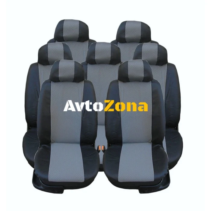 Калъфи/тапицерия за VW Touran, Sharan, Ford Galaxy, Citroen C8, Peugeot 307SW, Citroen C4 Grand Picasso, Peugeot 806, 807,...