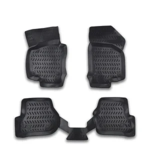 Комплект 4бр. 3D Гумени стелки за купе от TPE гума X-Series за VOLKSWAGEN VW SCIROCCO, ШКОДА SKODA OCTAVIA SKOUT
