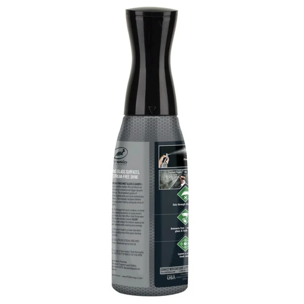 Препарат за почистване на стъкла Turtle Wax, мъгла без ивици отвътре и отвън, 691 мл