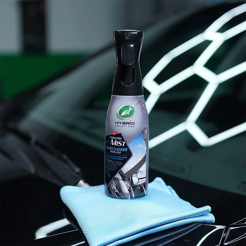 Препарат за почистване на стъкла Turtle Wax, мъгла без ивици отвътре и отвън, 691 мл