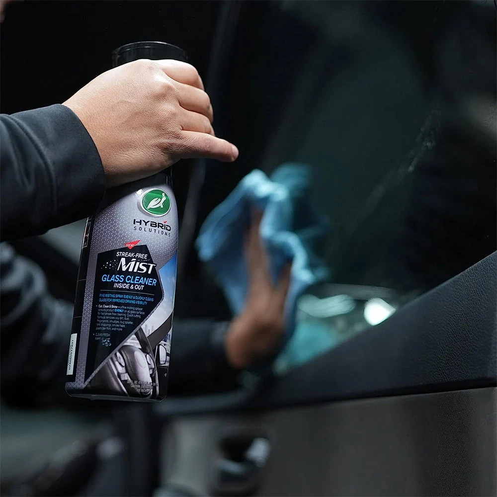 Препарат за почистване на стъкла Turtle Wax, мъгла без ивици отвътре и отвън, 691 мл