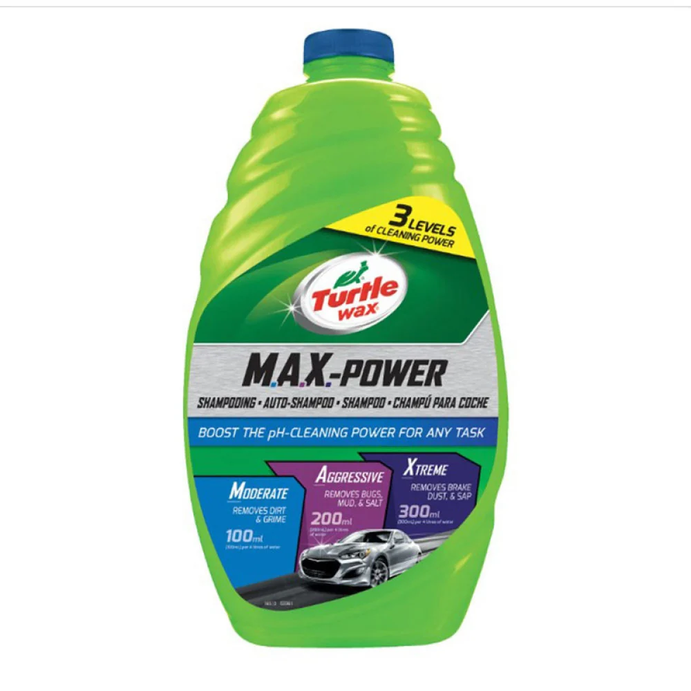 Автошампоан Turtle Wax MAX Power, 1.42L