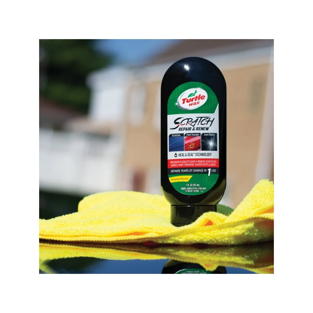 Препарат за премахване на драскотини Turtle Wax Scratch Repair and Renew, 207 мл