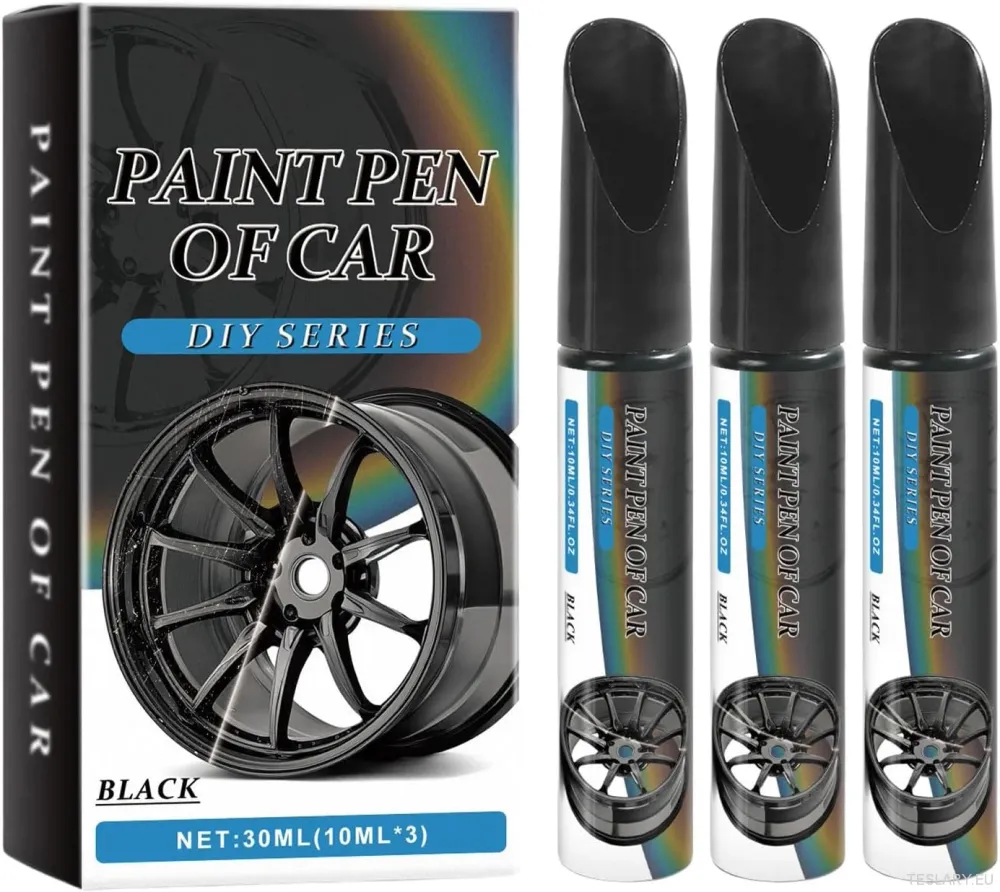 Universal Black Car Cole Paint REPERCE ПИН, подходящ за Tesla, BYD и други EVS
