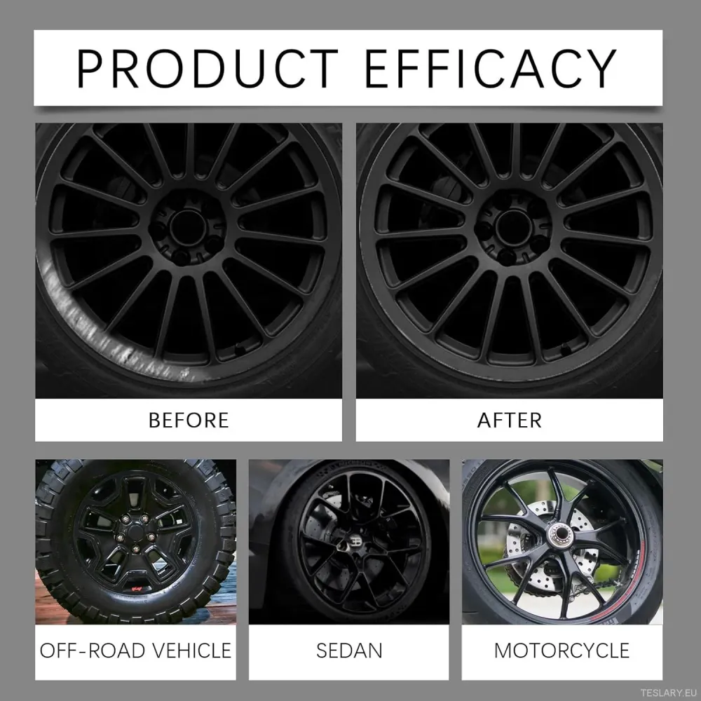 Universal Black Car Cole Paint REPERCE ПИН, подходящ за Tesla, BYD и други EVS