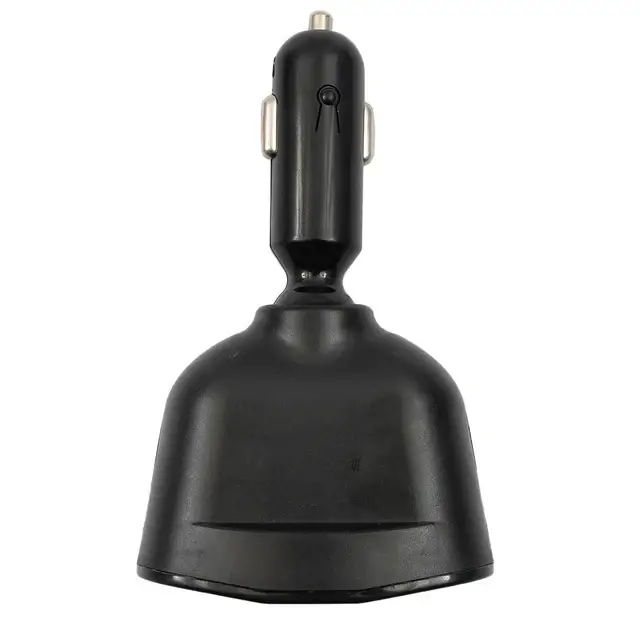 Универсален разклонител за запалка с 2 гнезда и 3 USB порта – 12V/24V
