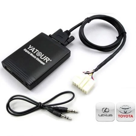 USB / MP3 audio interface с Bluetooth* за TOYOTA AVALON, AVENSIS, CAMRY, CELICA, COROLLA, HIGHLANDER, LANDCRUISER, RAV4, T...