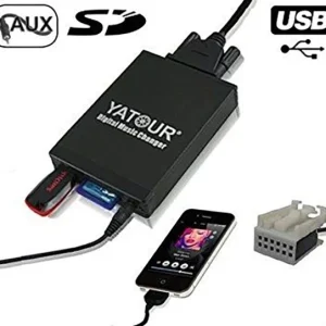 USB / MP3 audio interface за VW GOLF 5 6, TOURAN, TOUAREG, TIGUAN, T5, JETTA, POLO / AUDI A3 (2004+), A4 (2007+), TT (2007...