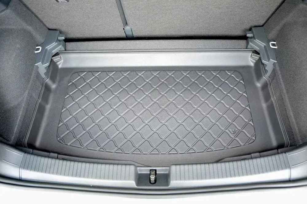 Гумирана стелка за багажник за Volkswagen T-Cross (2019+) lower boot; adjustable boot floor lowest position