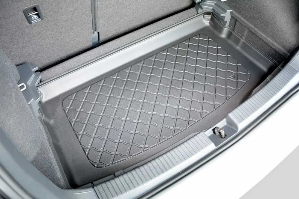 Гумирана стелка за багажник за Volkswagen T-Cross (2019+) lower boot; adjustable boot floor lowest position