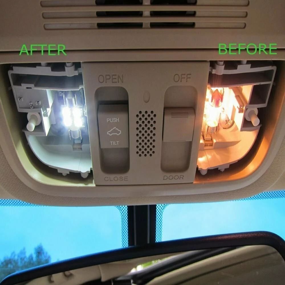 Лед Крушки За Габарит, Т10 W5W LED 8 SMD 5730, Canbus, 12V, Бяла Светлина, Error free , Без грешки