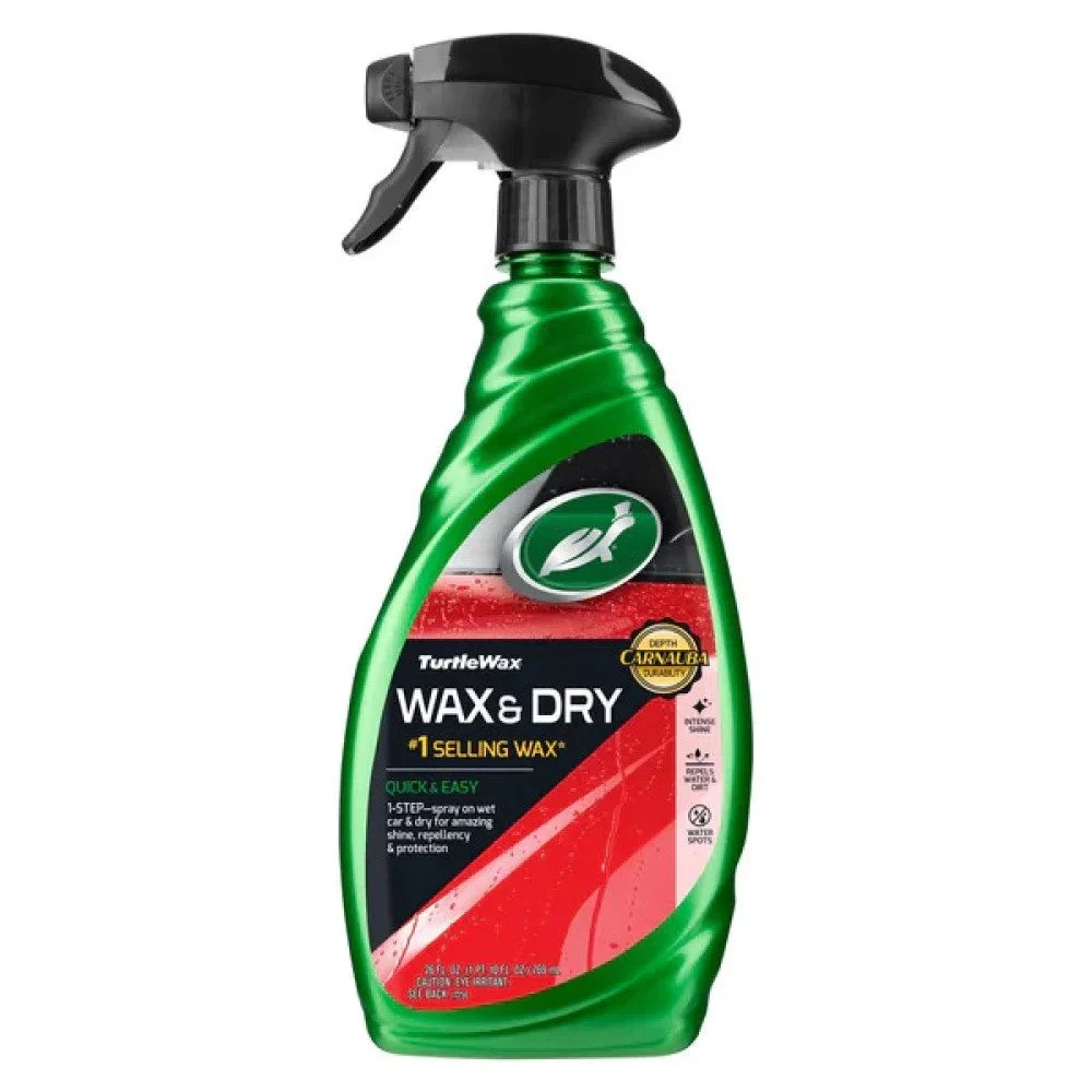 Спрей Wax Turtle Wax Wax and Dry, 500 мл