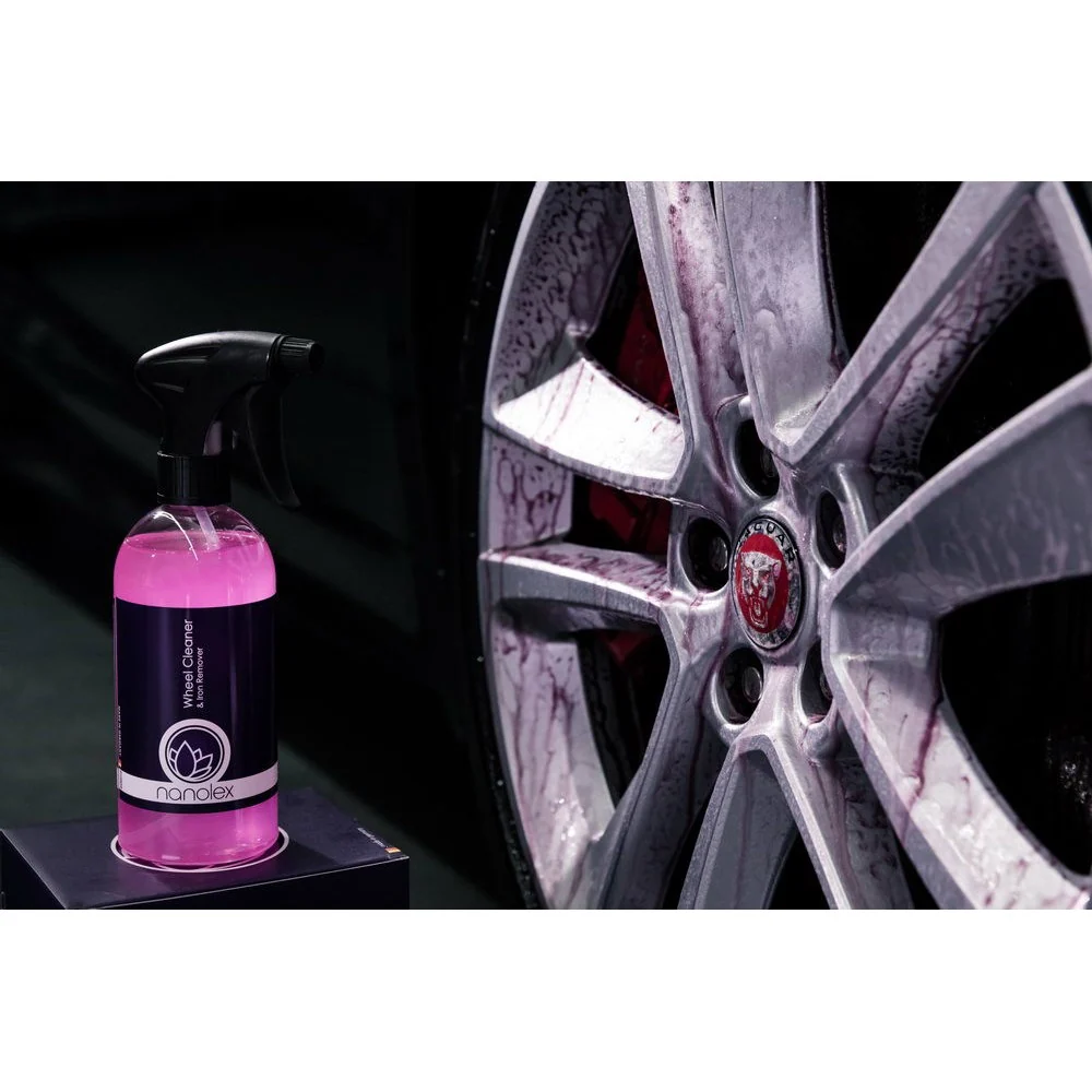 Препарат за почистване и отстраняване на желязо Wheel Nanolex, 750 мл