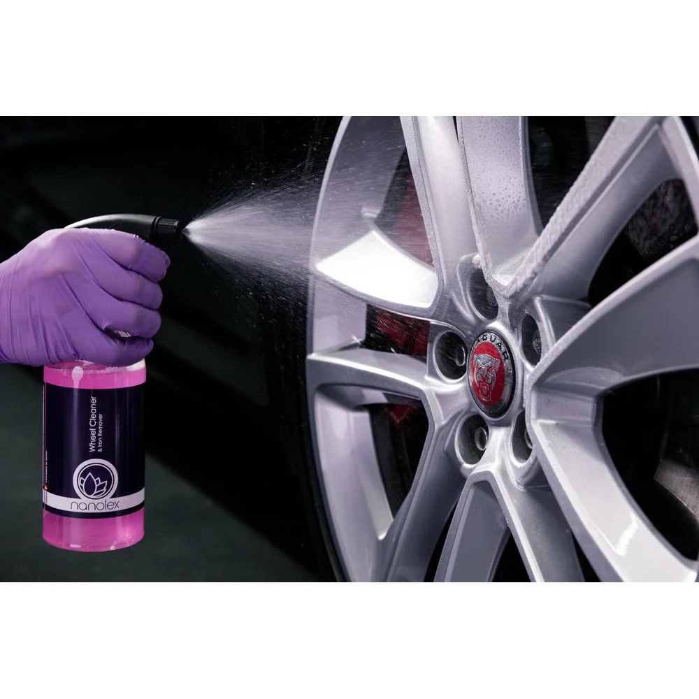Препарат за почистване и отстраняване на желязо Wheel Nanolex, 750 мл